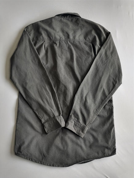 Carhartt FR | Men's Grey Flame Resistant Long Sleeve Work Shirt Mercedes | S - Picture 3 of 7